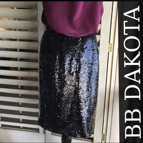 BB Dakota sequin skirt NWT S - Picture 4 of 4